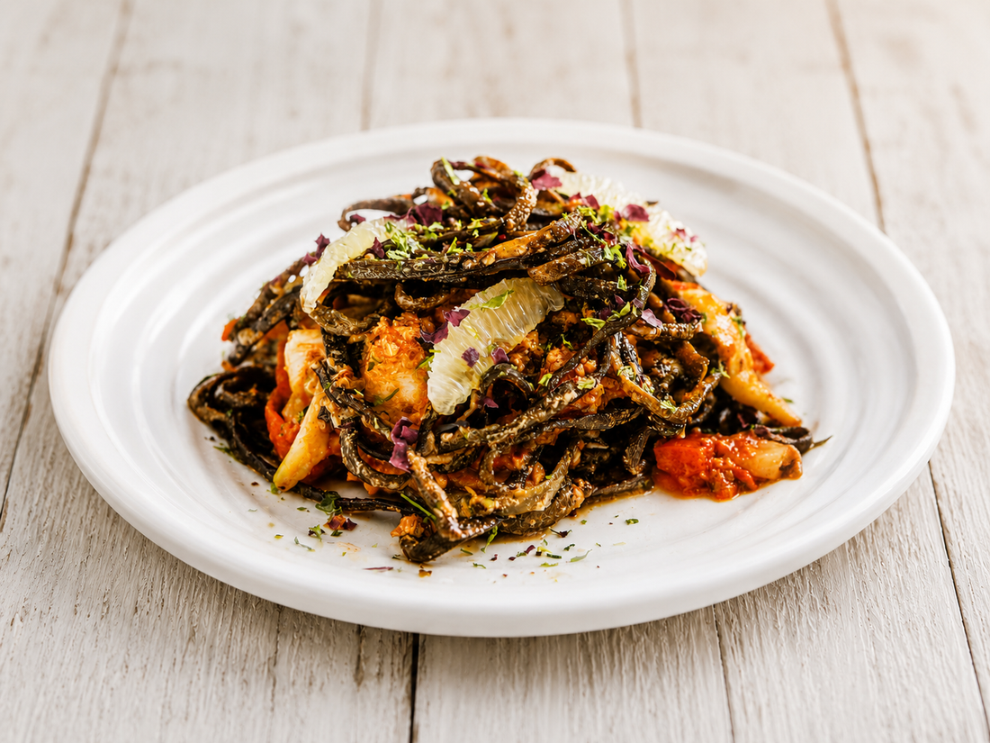 Sea Spaghetti ‘Tagliatelle’ with Crab