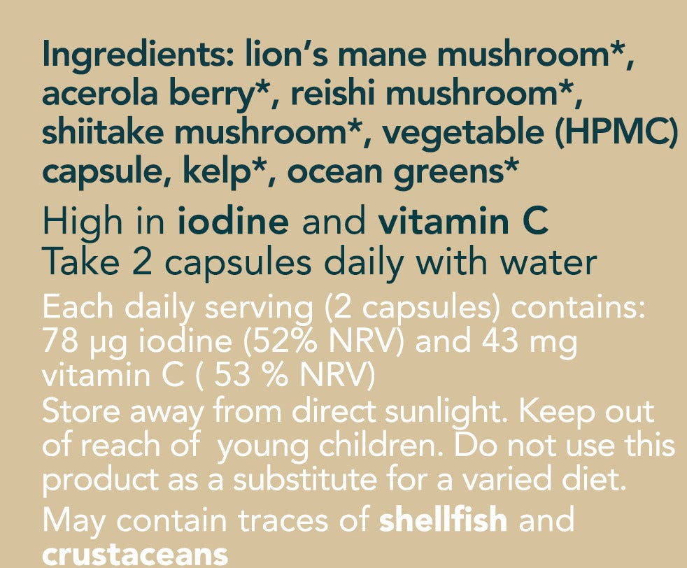 Seaweed & Mushrooms